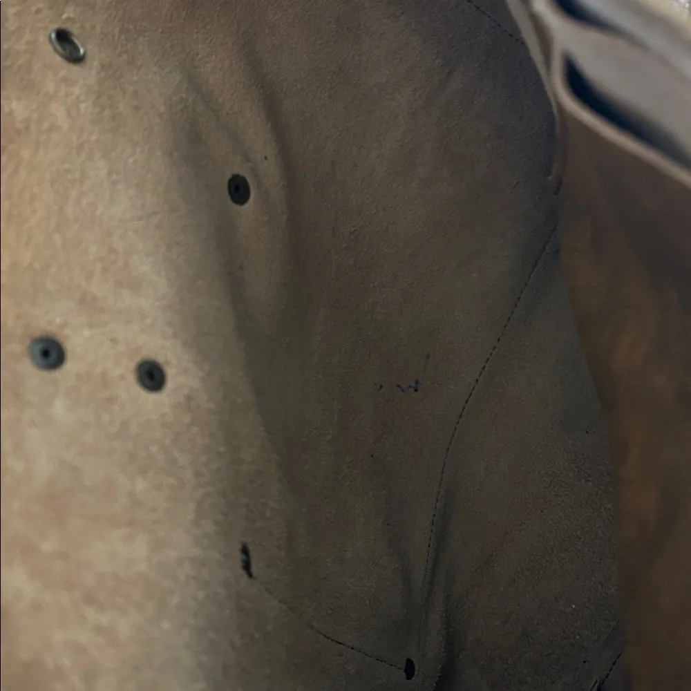 Jill's Homestead The Tote Brown Vegetable Tanned Leather